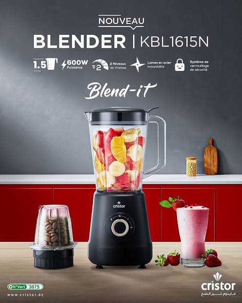 CRISTOR blend-it PRO™ ( 600 W 1.5 L )
